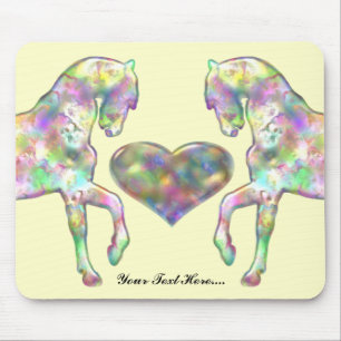 Kiddies Horse and Love Heart Muismat