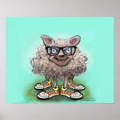 Kiddo Sheep Poster (Voorkant)