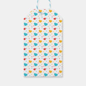 Kiddos Schattige Dinosaurus Valentijnskaarten Dino Cadeaulabel (Achterkant)