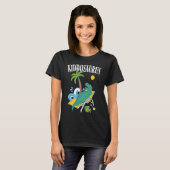 Kiddosaurus Rex Kiddo Saurus Vacation Family Matc T-shirt (Voorkant volledig)