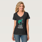 Kiddosaurus T Rex Dinosaur Kiddo Saurus Kinder Tre T-shirt (Voorkant volledig)