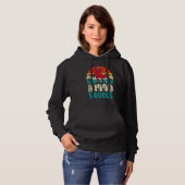 Kiddosaurus T Rex Dinosaur Kiddo Saurus Matching F Hoodie (Voorkant volledig)