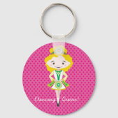 KIDLETS :: Ierse danser blond Sleutelhanger (Voorkant)