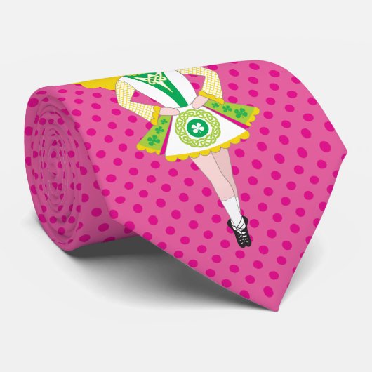 KIDLETS :: Ierse danser blond Stropdas (Opgerold)