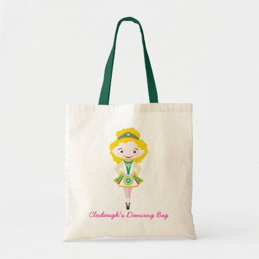 KIDLETS :: Ierse danser blond Tote Bag (Voorkant)