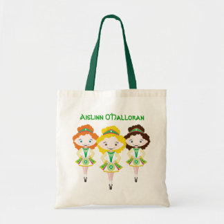 KIDLETS Ierse danseres dansschool schoenenzak Tote Bag