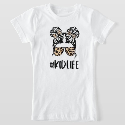 kidlife leopard t-shirt to wear on mother's day (Laagn)