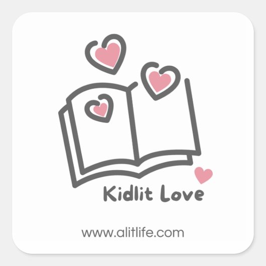 KidLit Liefde Sticker (Voorkant)