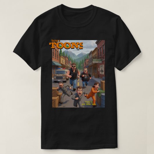 KIDNAP COUNTY, WASHINGTON T-SHIRT (Design voorkant)