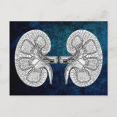 KIDNEY 2 TEKENEN BRIEFKAART (Voorkant)