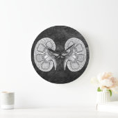 KIDNEY 2 TEKENEN GROTE KLOK (Huis)