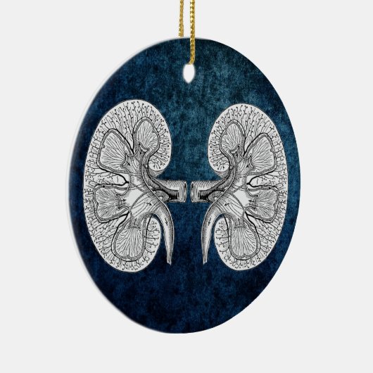 KIDNEY 2 TEKENEN KERAMISCH ORNAMENT (Rechts)