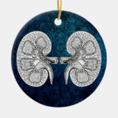 KIDNEY 2 TEKENEN KERAMISCH ORNAMENT (Voorkant)