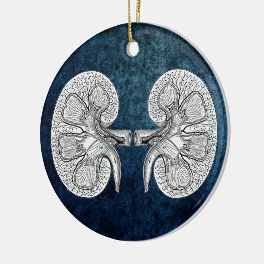 KIDNEY 2 TEKENEN KERAMISCH ORNAMENT (Links)