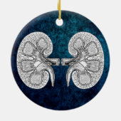 KIDNEY 2 TEKENEN KERAMISCH ORNAMENT (Achterkant)