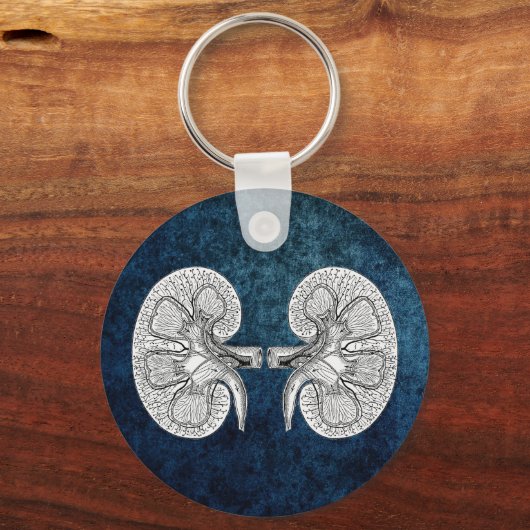 KIDNEY 2 TEKENEN SLEUTELHANGER (Voorkant)