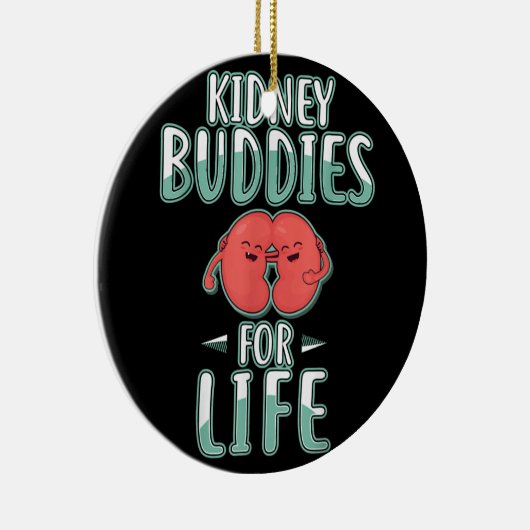 Kidney buddies Ceramic Ornament (Rechts)
