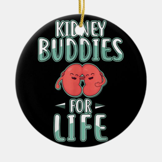 Kidney buddies Ceramic Ornament (Voorkant)