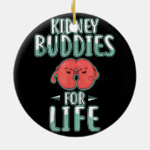 Kidney buddies Ceramic Ornament (Achterkant)