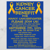 Kidney Cancer Benefit Flyer (Voorkant)