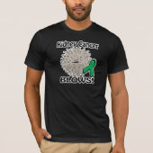 Kidney Cancer Blows Awareness Design T-shirt (Voorkant)