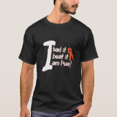 Kidney Cancer Fight Cancer T-shirt (Voorkant)