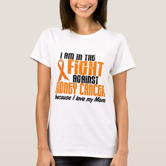 KIDNEY CANCER in de strijd voor mijn moeder 1 T-shirt (Voorkant)