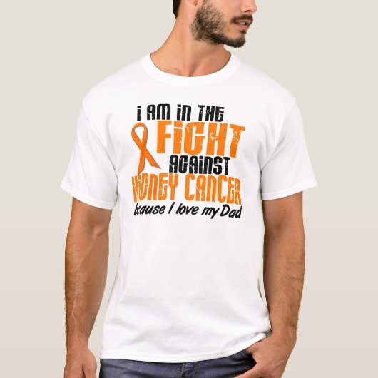KIDNEY CANCER in de strijd voor mijn vader 1 T-shirt (Voorkant)