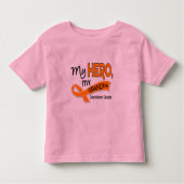 Kidney Cancer MY HERO MY GRANDPA 42 Kinder Shirts (Voorkant)