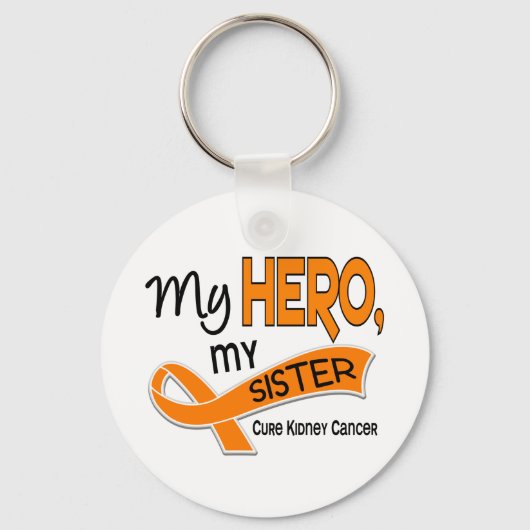 Kidney Cancer MY HERO MY SISTER 42 Sleutelhanger (Voorkant)