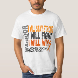 Kidney Cancer Warrior T-shirt