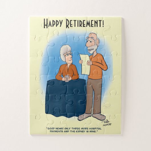 Kidney Card Jigzaag Puzzle Legpuzzel (Verticaal)