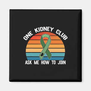 Kidney Club Vraag me hoe je bij Organ Donor Meme k Magneet