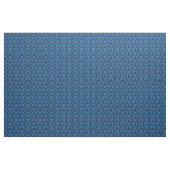 Kidney Damask in Navy Blue Stof (Yard (91,4 cm))