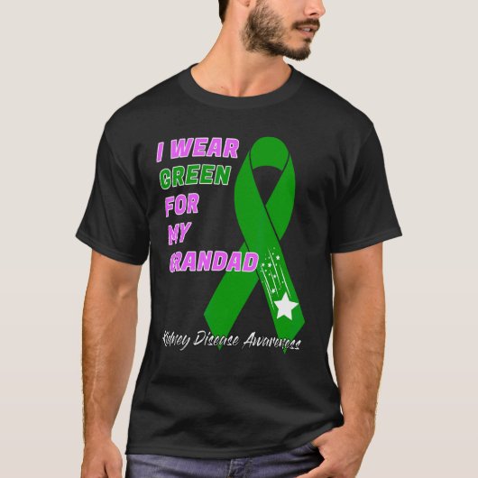 Kidney Disease Awareness Dialysis Transplant Patie T-shirt (Voorkant)
