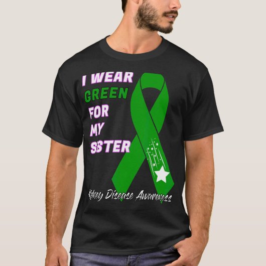 Kidney Disease Awareness Dialysis Transplant Patie T-shirt (Voorkant)