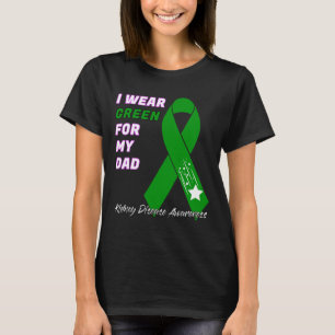 Kidney Disease Awareness Dialysis Transplant Patie T-shirt