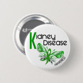 Kidney Disease BUTTERFLES 3.1 Ronde Button 5,7 Cm (Voorkant /achterkant)