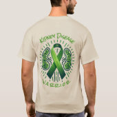 Kidney Disease Warrior – Fighter T-Shirt (Achterkant)