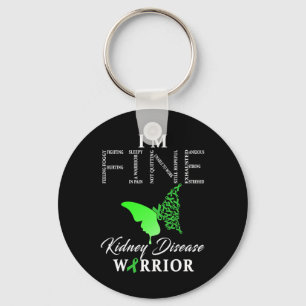 Kidney Disease Warrior I'm Fine 1 Sleutelhanger