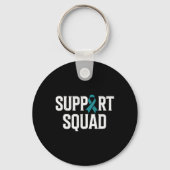Kidney Disease Warrior Support Squad Sleutelhanger (Voorkant)