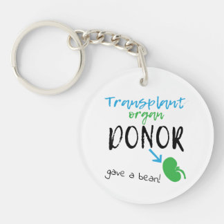 Kidney Donor Gave a Bean Sleutelhanger