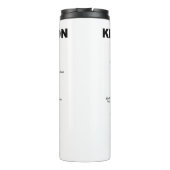 Kidney Nephron Gray's anatomie Thermosbeker (Achterkant)