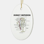 Kidney Nephron (Grey's Anatomy Book) Keramisch Ornament (Links)