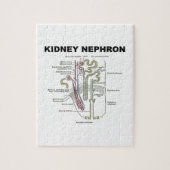 Kidney Nephron (Grey's Anatomy Book) Legpuzzel (Verticaal)