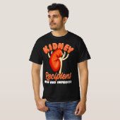 Kidney Recipient New en verbetert Novonorm Souveni T-shirt (Voorkant volledig)
