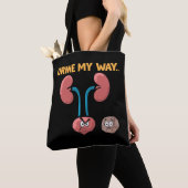 Kidney Stone Survivor Funny Surgery Recovery Humor Tote Bag (Dichtbij)