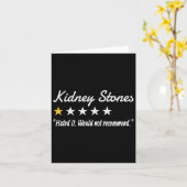 Kidney Stones 1-sterren Review Kidney Stones Kidne Kaart (Gele Bloem)