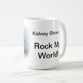 Kidney Stones Rock Mijn wereld! Mok (Voorkant rechts)