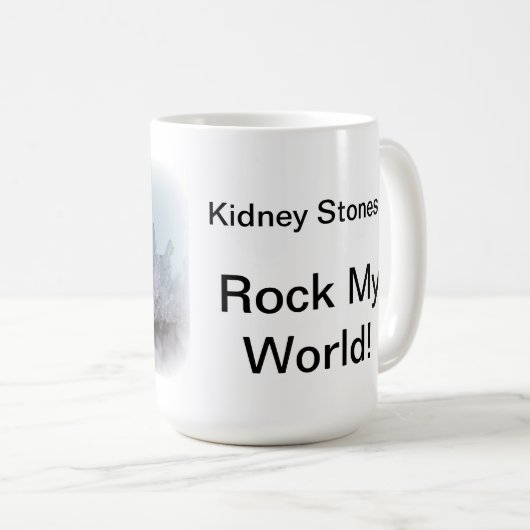 Kidney Stones Rock Mijn wereld! Mok (Voorkant rechts)